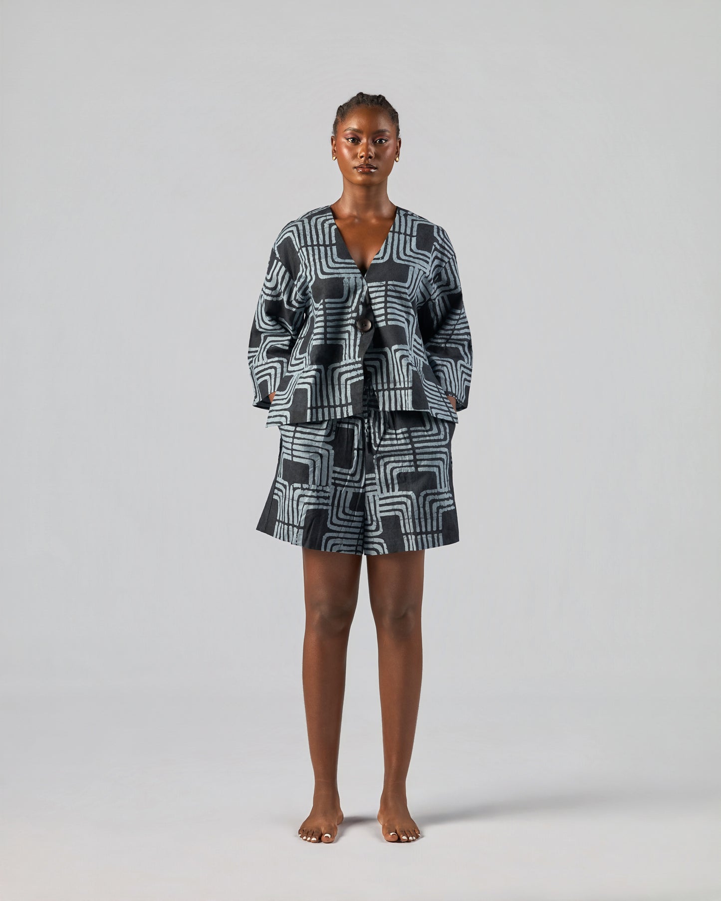 Maze shorts set